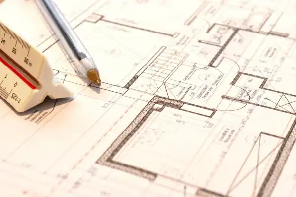 Image of architect Gloucestershire drawings